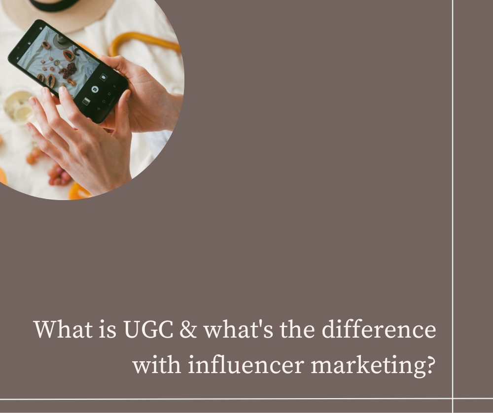what is ugc and what is the difference with influencer marketing